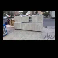 کابینت فلزی۶متری اماده نصب بدنه فلزدرب چوبی جم نو|مصالح و تجهیزات ساختمان|جم, |دیوار