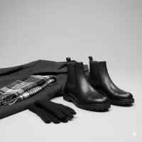 نیم بوت چرمی مردانه