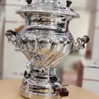 سماور برقی و یکی سماور گازی اکبر برادران