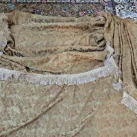 ۳ عدد پرده با سر پرده