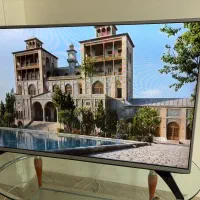 تلویزیون ۴۳ اینچ الجی - اصلی با پایه ‌رومیزی
