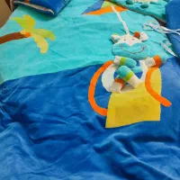 روتختی همراه با محافظ تخت سیسمونی  ترک طرح برجسته|سرویس روتختی|اصفهان, جلفا|دیوار