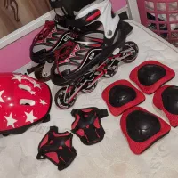 اسکیت نیمه حرفه ای+ پک کامل وسایل ایمنی|دوچرخه، اسکیت، اسکوتر|مشهد, ملک‌آباد|دیوار