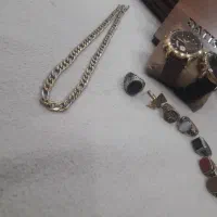 ساعت ..زنجیر ..انگشتر مردانه