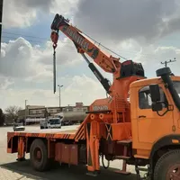 خدمات جرثقیل 3تن خاور  و 10تن کفی دکل بلند جهت کار|خدمات حمل و نقل|شیراز, شهرک امیر کبیر|دیوار