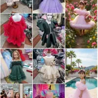 لباس مجلسی انواع لباس بچه گانه