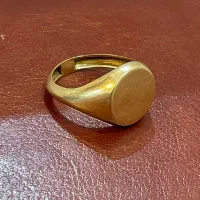 انگشتر طلای مردانه