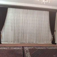 دکورپرده ،کتیبه ،چوب پرده