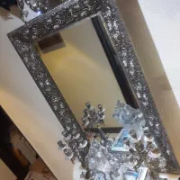 اینه وشمعدان برنز