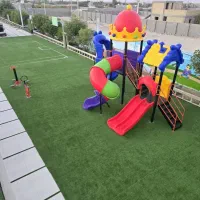 تاب دوقلو پارکی نیمکت صندلی باغی سرسره