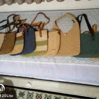 کیفهای بافته شده با رافیا