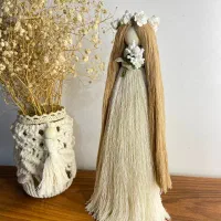 انواع فرشته مکرومه وگیفت عقدوتولدویلدا|مجسمه، تندیس، ماکت|فردیس, سرحدی|دیوار