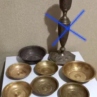 ظروف مسی ورشو برنجی سیلور پلیت|ظروف سرو و پذیرایی|تهران, تهرانپارس شرقی|دیوار