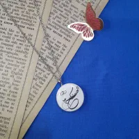 گردنبند عکسی و آویز ماشین رزینی|زیورآلات و اکسسوری|مبارکه, |دیوار