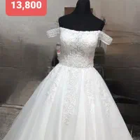 لباس عروس کاملا نو و تن نخورده بعلت جمع آوری مزون|لباس|آستانه اشرفیه, |دیوار