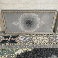 دو جفت پشتی طرح قالی نو نو