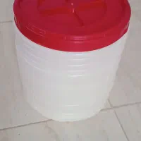 دبه های ۸الی۱۵ کیلویی درب دار فروش بصورت تکی|ظروف نگهدارنده، پلاستیکی، یکبارمصرف|آستارا, |دیوار