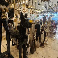 مجسمه سگ گریدین فایبر درجه یک صادراتی|مجسمه، تندیس، ماکت|مشهد, توس (بلوار توس)|دیوار