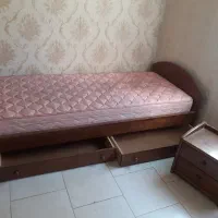 تخت خواب و تشک و کتابخانه  و دراور|تخت و سرویس خواب|تهران, هروی|دیوار