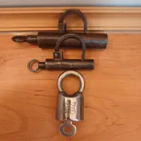 قفل قدیمی  عتیقه  انتیک  قفل  کلکسیونی