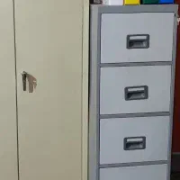 فایل ۴ کشو فلزی چرخ‌دار (بایگانی اداری)