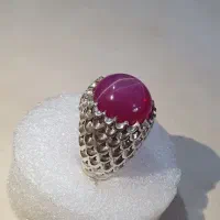 انگشتر یاقوت استار با رکاب استاد میرزا|جواهرات|تهران, شهرک طالقانی|دیوار