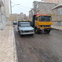 خاور  و نیسان کمپرسی حمل شن ماسه نخاله با کیفیت