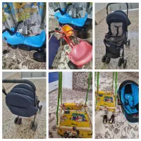 کالسکه ودوچرخه وتاب بچه