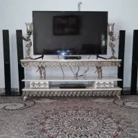 میزتلوزیون برنجی