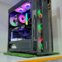 کامپیوتر گیمینگ i3 12100f با rx580 8g