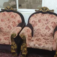 یخچال مبل ۷نفره میز وسط پشتی  میزتلویزیون کمدبچه|مبلمان خانگی و میز عسلی|سرخرود, |دیوار