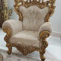 مبل سلطنتی 9نفره شاهنشین درحدنونو|مبلمان خانگی و میز عسلی|ملایر, |دیوار