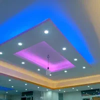 اجرای کناف کاغذدیواری نقاشی ساختمان لاین نوری|خدمات پیشه و مهارت|گلستان (تهران), |دیوار