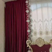 پرده|پرده، رانر، رومیزی|مشهد, امیرآباد|دیوار