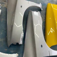 گلگیر و کاپوت پراید سفید نقره ای|قطعات یدکی و لوازم جانبی|گرگان, |دیوار