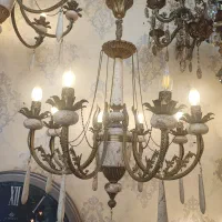 لوستر و دیوارکوب برنج