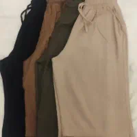 شلوارک و شلوار خنک طرح لینن کنفی