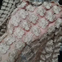 پنل های پرده دو عدد ترک نو نو طرح شکوفه