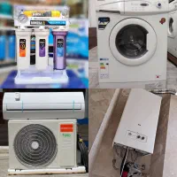 تعمیر ونصب پکیج.تصفیه آب.ماشین لباس‌ شویی.کولرگازی