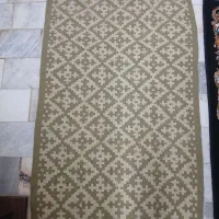 گلیم پشمی دورو دستبافت