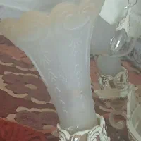 لوستر و رومیزی حدودا ۴متری|لوستر و چراغ آویز|وحیدیه, |دیوار