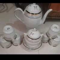 فنجان و نلبکی چینی ۶ نفره