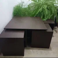 میزجلومبلی به همراه۴عسلی