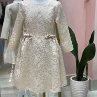 پیراهن ژاکارد دخترانه شیک