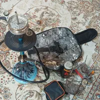 قلیان عربی با تمام وسایل