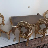 میز ناهار خوری 4نفره برند ماندگار|میز و صندلی غذاخوری|ری, دولت‌آباد|دیوار