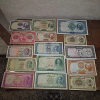 کلکسیون اسکناس های رضا شاه و محمد رضا شاه
