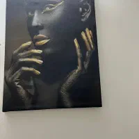 تابلو عکس|تابلو، نقاشی، عکس|قم, دروازه چوبی|دیوار