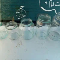 انواع شیشه ربی و ترشی در اندازه های مختلف|ظروف نگهدارنده، پلاستیکی، یکبارمصرف|یزد, |دیوار