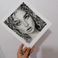 سفارش نقاشی چهره|تابلو، نقاشی، عکس|کرمان, |دیوار